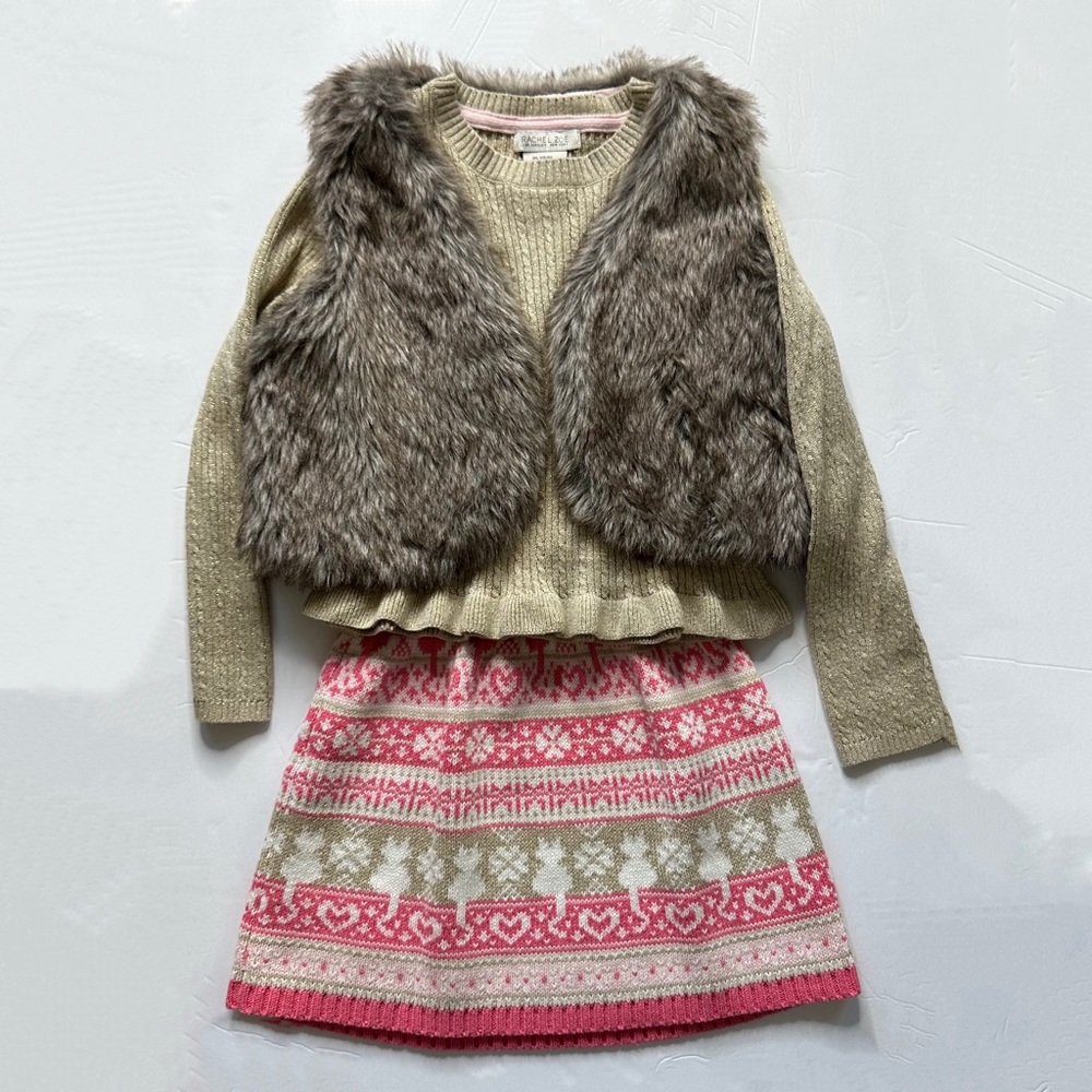 Rachel Zoe 3-piece skirt set Size 5 Kids